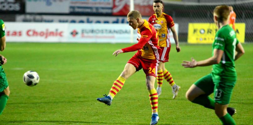 Fortuna I liga. Zasłużona porażka Chojniczanki z Wartą (GALERIA)