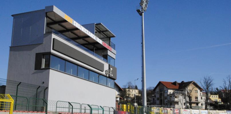 Pomieszczenie dla statystyka i komentatorów