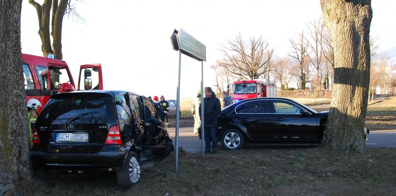 Zderzenie dwóch aut w Jarcewie (FOTO)