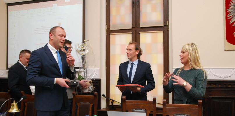 Pożegnanie Lucyny Zawiszewskiej w starostwie