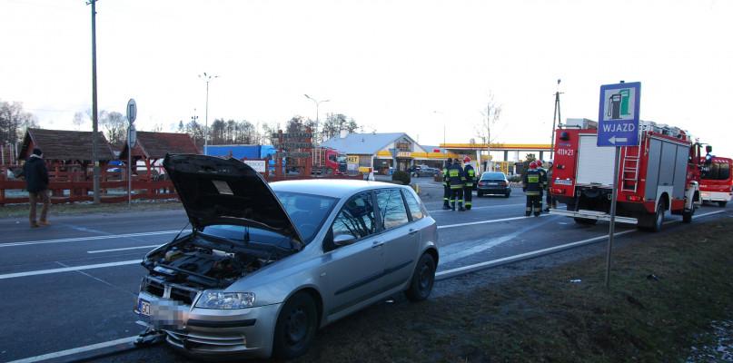 Zderzenie osobówek w Jeziorkach (FOTO)
