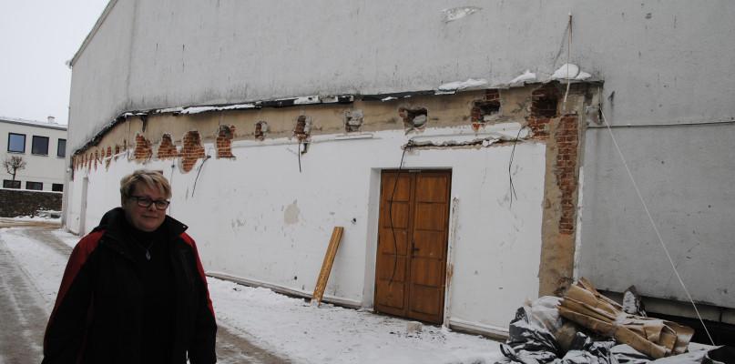 Remont centrum kultury w Brusach
