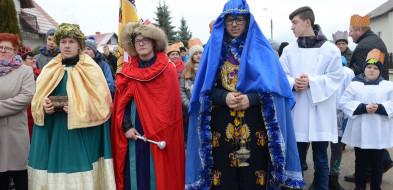 Mieszkańcy wzięli udział w Orszaku Trzech Króli w Konarzynach