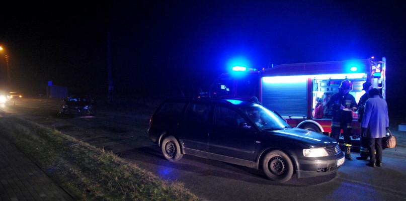Wypadek na drodze wojewódzkiej w Czersku (FOTO)