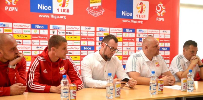 Konferencja przed sezonem. Piłkarze Chojniczanki: cel jest jeden