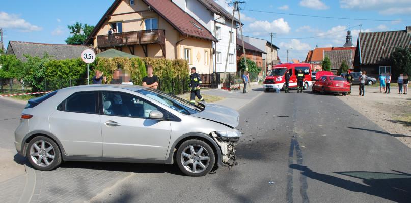 Kobieta w ciąży poszkodowana w wypadku (FOTO)