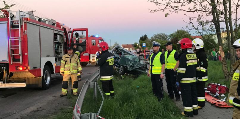 Wypadek w Nieżychowicach (FOTO)