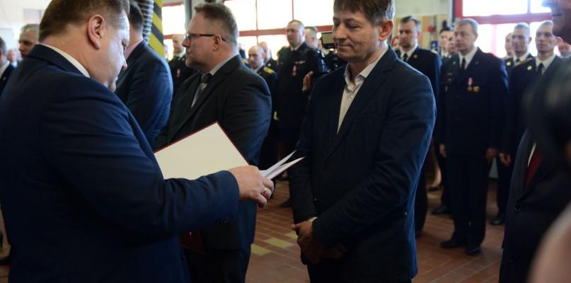 Wiceminister MSWiA odwiedził Chojnice