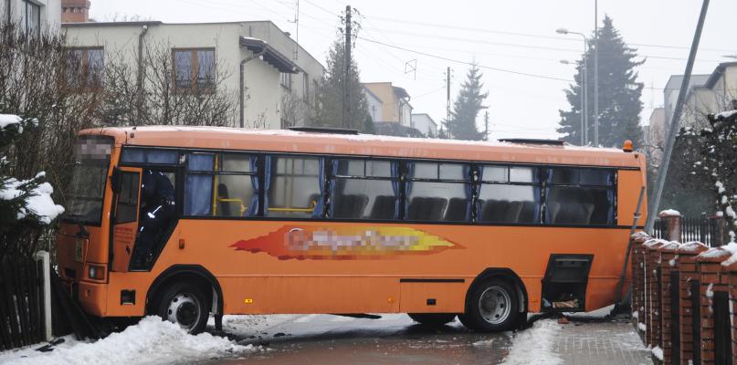 Zdarzenie z udziałem autobusu