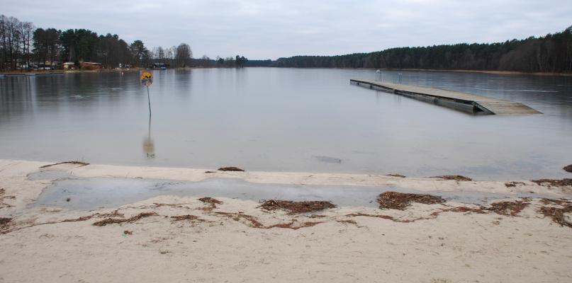 Jezioro Ostrowite wraca do swojej dawnej powierzchni