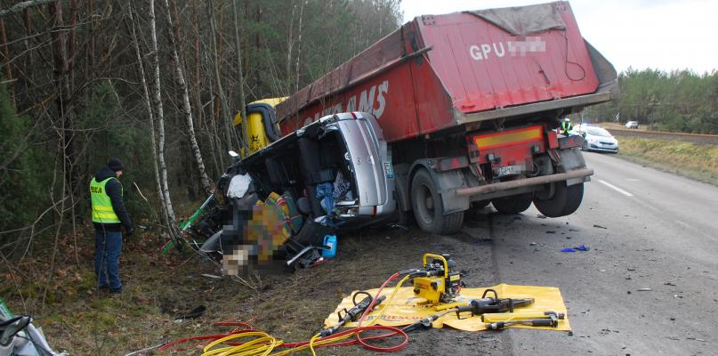 Śmiertelny wypadek koło Żabna(FOTO) Aktualizacja