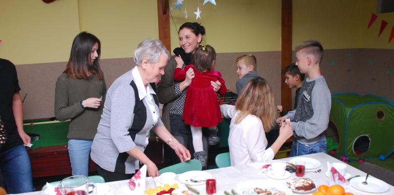 Spotkanie opłatkowe w świetlicy w Nowym Ostrowitem