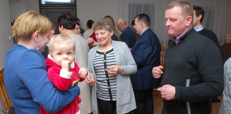 Spotkanie opłatkowe mieszkańców sołectwa Huta