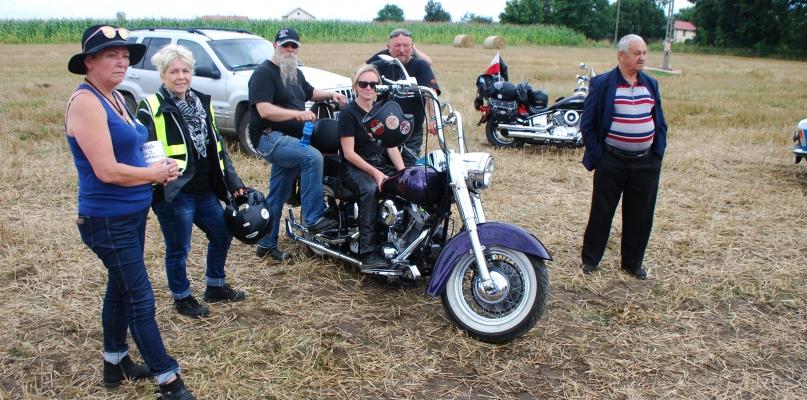 Pierwszy zlot motocyklowy u Henia i Marzeny w Czersku