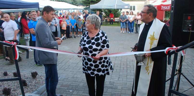 Otwarcie wyremontowanej świetlicy wiejskiej w Moszczenicy
