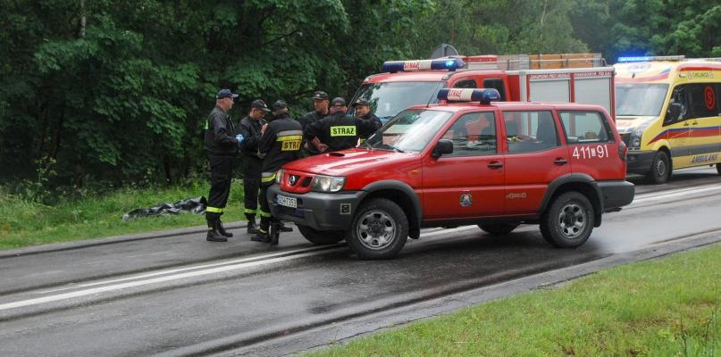 Tragiczny wypadek w Zbeninach. Karetka potrąciła rowerzystkę
