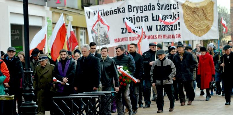 Po raz drugi maszerowali w Chojnicach ku pamięci żołnierzy wyklętych