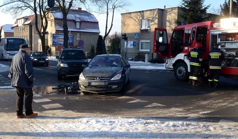 Zderzenie aut na Gdańskiej (FOTO)