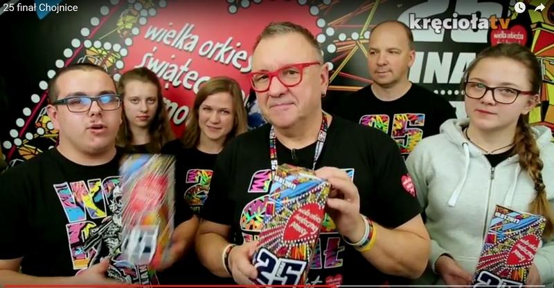 Jurek Owsiak promuje chojnicki WOŚP (wideo)