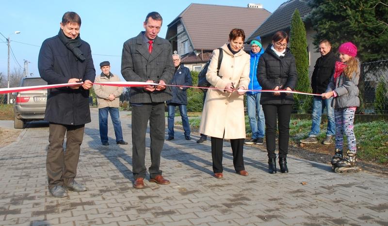 Otwarcie wyremontowanych ulic w Lichnowach (FOTO)