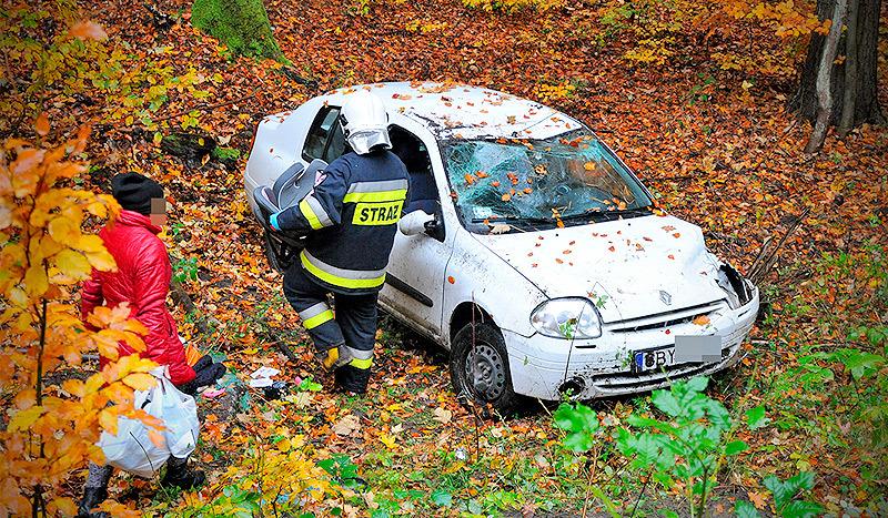 Kolizja na trasie do Bytowa (FOTO)
