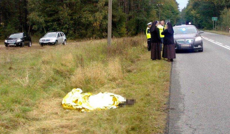 Tragedia w Lubni. Zginęła zakonnica (ZDJĘCIA)
