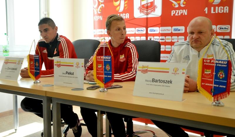 Konferencja przed meczem z Wisłą Kraków. Trener Chojniczanki: Jesteśmy gotowi