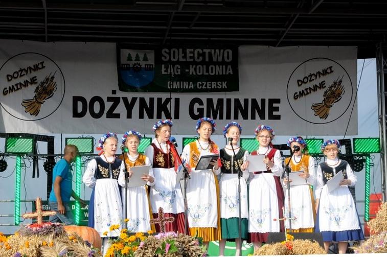 Dożynki rolniczo-leśne w Łęgu-Kolonii (GALEIA)