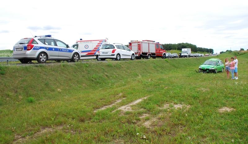 Wypadek na obwodnicy Chojnic (FOTO)