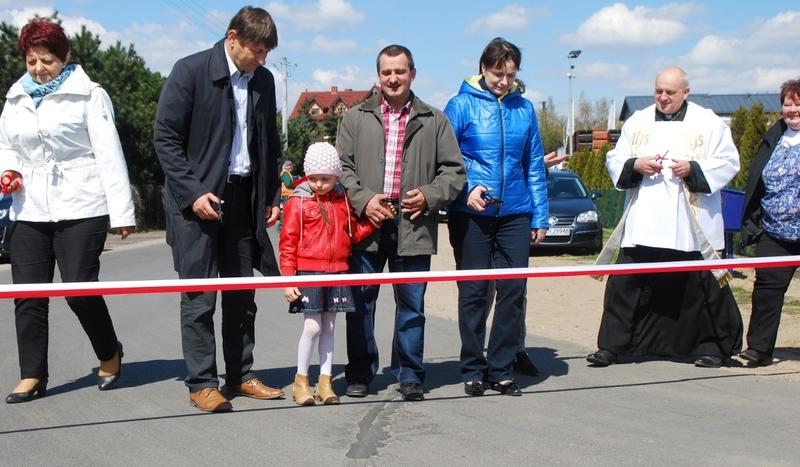 Otwarcie ulicy Torowej w Pawłówku (FOTO)