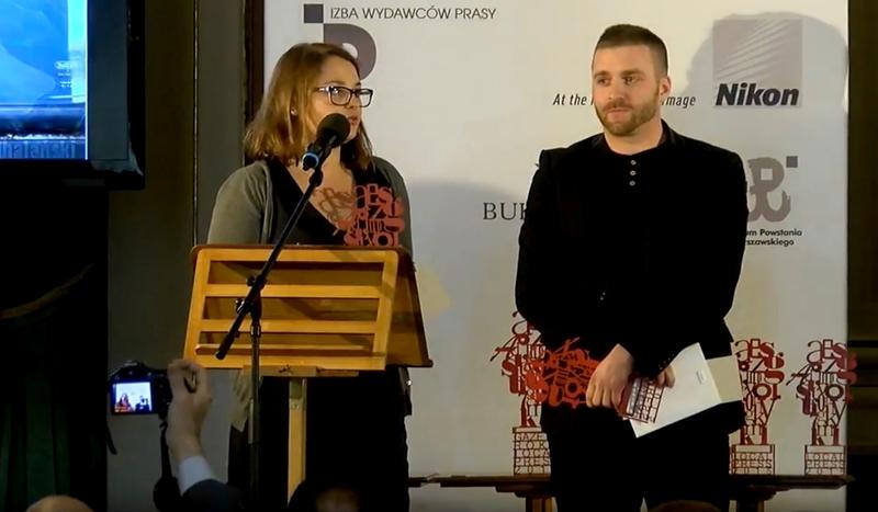 Ramona Wieczorek z nagrodą SGL Local Press 2015
