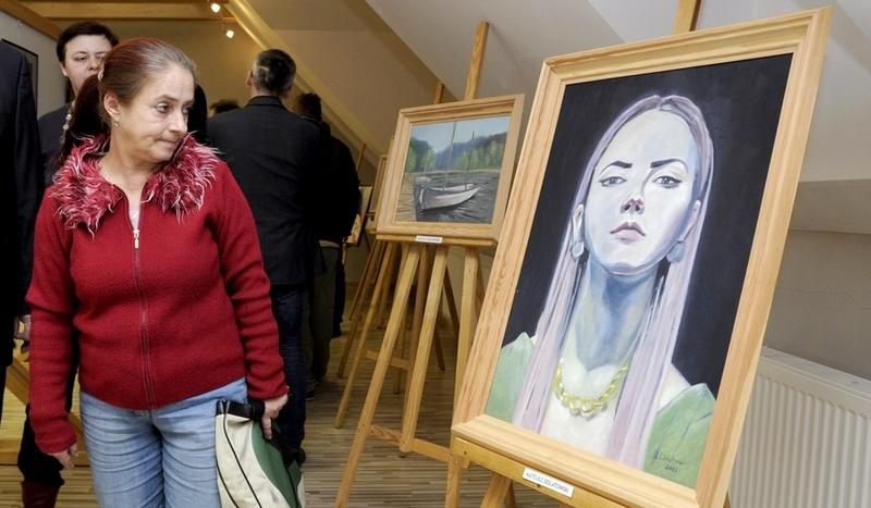 Czerski wernisaż wystawy z plenerów malarskich (GALERIA)