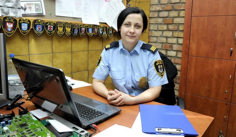 Jedyna strażniczka została zastępcą komendanta