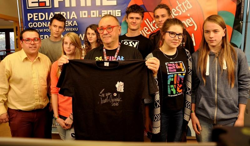 Chojnicki sztab przybił piątkę z Owsiakiem (GALERIA)