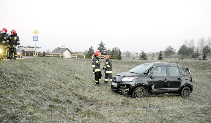 Kolizja na ulicy Książąt Pomorskich w Chojnicach (FOTO)
