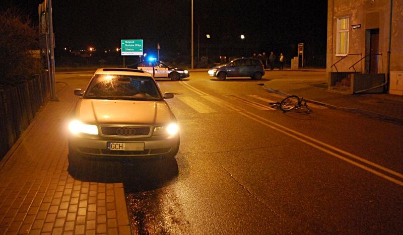 Samochód potrącił dziecko w Czersku (FOTO)