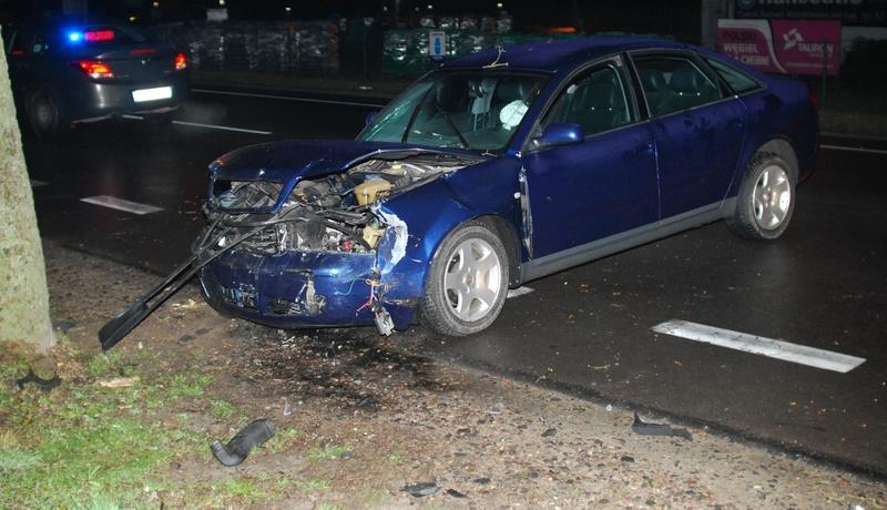 Nietrzeźwa kierująca uderzyła w inne auto(FOTO)