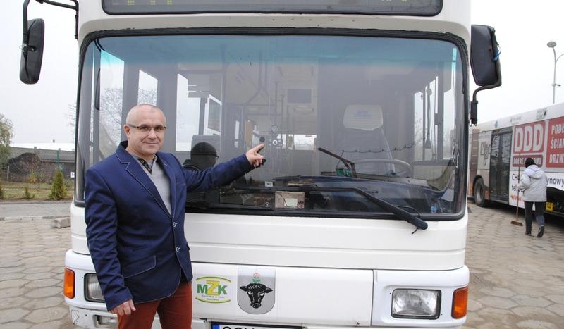 Kamery w autobusach MZK