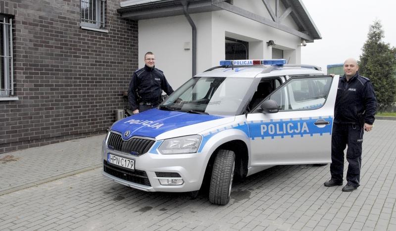 Nowy radiowóz w Brusach