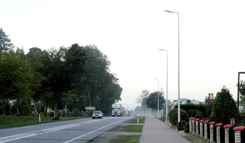Przy Gdańskiej w Rytlu budują oświetlenie