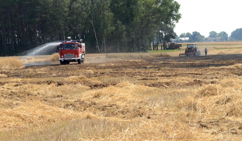 Pożar w Nowym Dworze (FOTO)