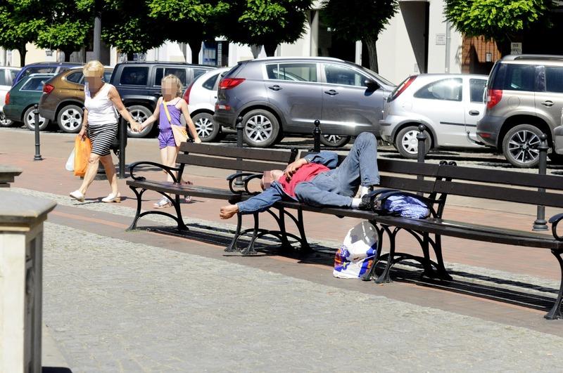 Menele na chojnickim rynku
