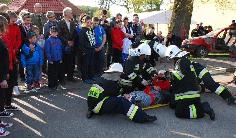 Pokaz strażacki w Kłodawie (FOTO)