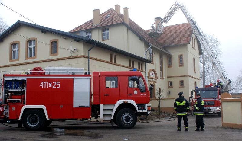 Pożar w Silnie (FOTO)
