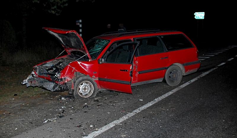 Wypadek pod Gutowcem. Trzy osoby w szpitalu (FOTO)