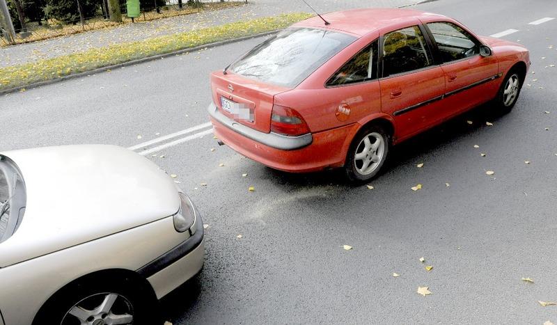 Kolizja na Człuchowskiej w Chojnicach (FOTO)