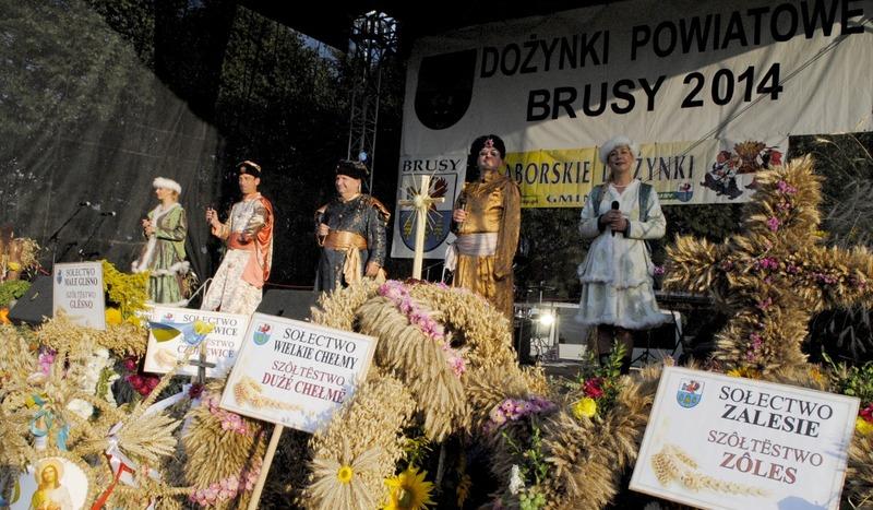 Dożynki powiatowe w Brusach (GALERIA)