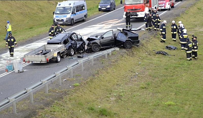 Wypadek na obwodnicy (FOTO)