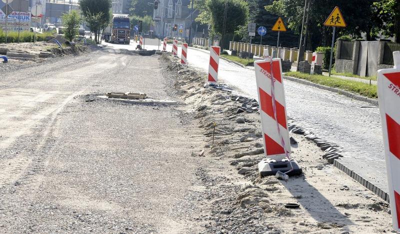 Prace w Czersku. Jest opóźnienie i dłuższe wahadło