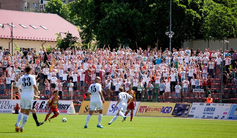 Chojniczanka wyjeżdża do Rybnika w czwartek wieczorem. Kibice wierzą w zwycięstwo!